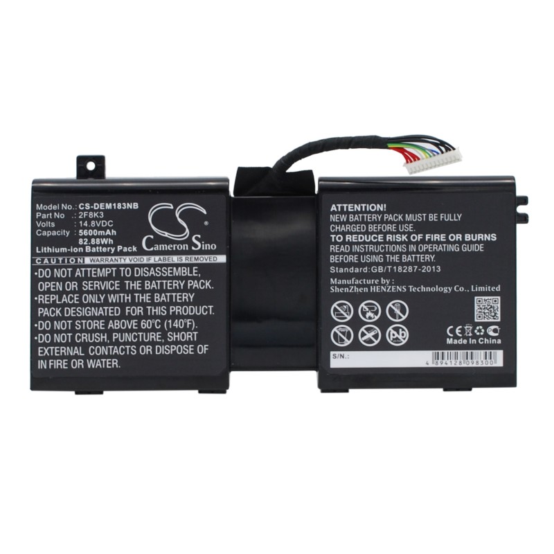 Batterie pour Dell Alienware A18 (5600 mAh/82.88 Wh, 14.8 V)