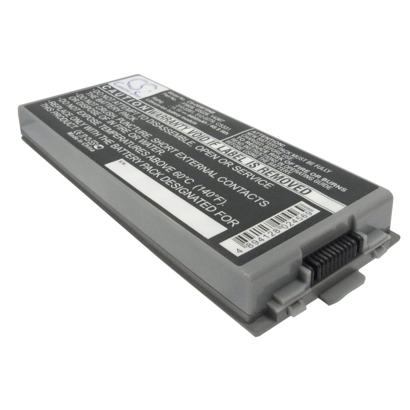 Batterie pour Dell Precision M70 (4400 mAh/48.84 Wh, 11.1 V)