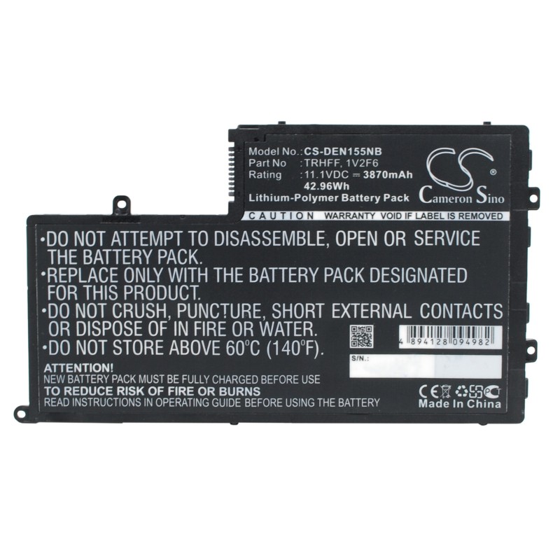 Batterie pour Dell M5455D-2828R (3870 mAh/42.96 Wh, 11.1 V)
