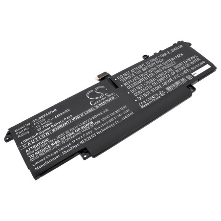 Batterie pour Dell CDTT2 (4400 mAh/67.76 Wh, 15.4 V)