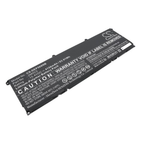 Batterie pour Dell 2M0C5 (4150 mAh/63.91 Wh, 15.4 V)