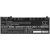 Batterie pour Dell RY3F9 (7900 mAh/60.04 Wh, 7.6 V)