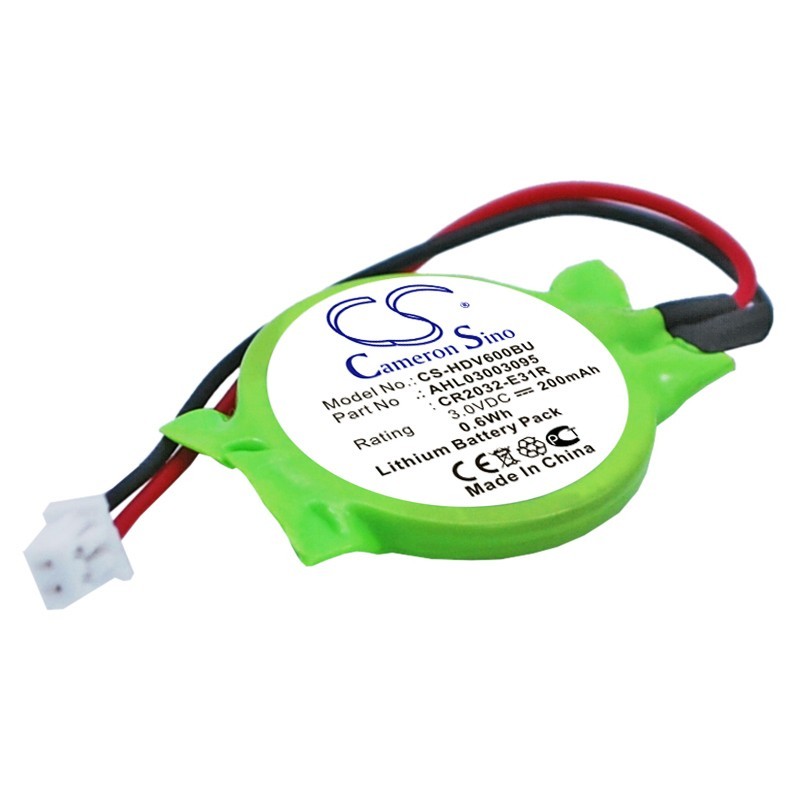 Batterie pour HP Pavilion dv6166EA (200 mAh/0.6 Wh, 3 V)