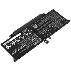 Batterie pour Dell JHT2H (6400 mAh/48.64 Wh, 7.6 V)