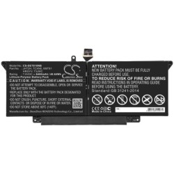 Batterie pour Dell JHT2H (6400 mAh/48.64 Wh, 7.6 V)