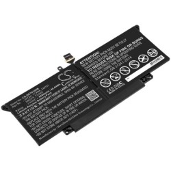 Batterie pour Dell T3JWC (6400 mAh/48.64 Wh, 7.6 V)
