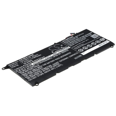 Batterie pour Dell JD25G (7300 mAh/54.02 Wh, 7.4 V)