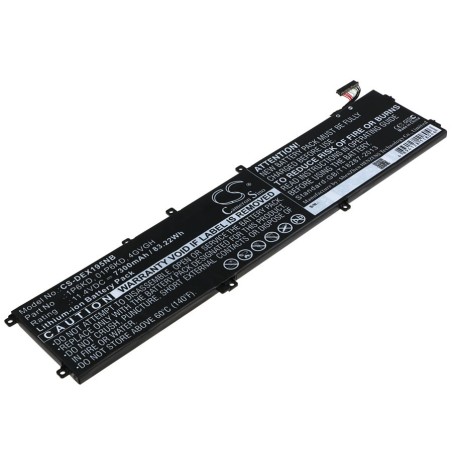 Batterie pour Dell Precision 5510 (7300 mAh/83.22 Wh, 11.4 V)