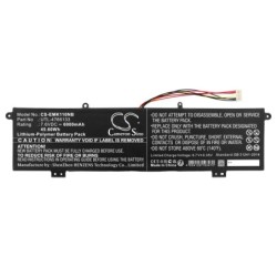 Batterie pour Evolve Maestro E book 11 (6000 mAh/45.6 Wh, 7.6 V)