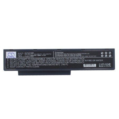 Batterie pour Fujitsu SQU-808 (4400 mAh/48.84 Wh, 11.1 V)