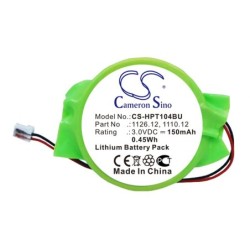 Batterie pour HP 1110.12 (150 mAh/0.45 Wh, 3 V)