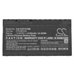 Batterie pour Fujitsu FPCBP528 (4150 mAh/44.82 Wh, 10.8 V)