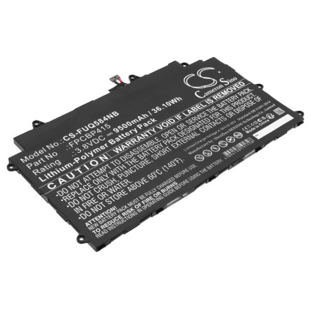 Batterie pour Fujitsu FPBO310 (9500 mAh/36.1 Wh, 3.8 V)