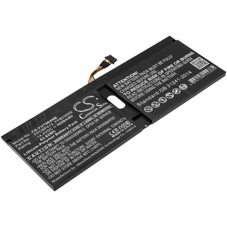 Batterie pour Fujitsu U9040MXPC1DE (3050 mAh/43.92 Wh, 14.4 V)