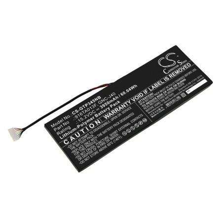 Batterie pour Gigabyte P34G (3950 mAh/60.04 Wh, 15.2 V)