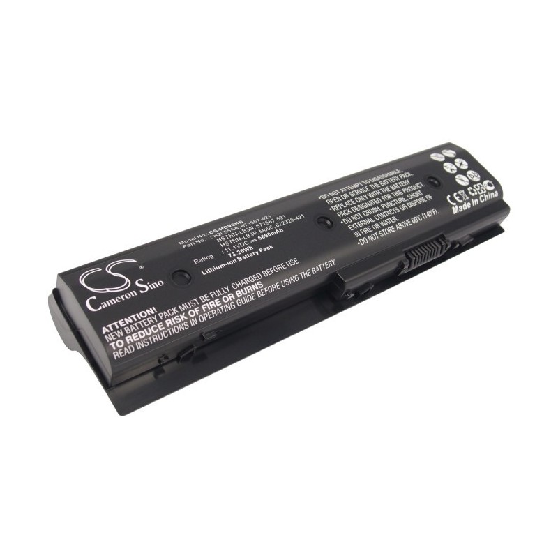 Batterie pour HP Pavilion dv4-5019tx (6600 mAh/73.26 Wh, 11.1 V)
