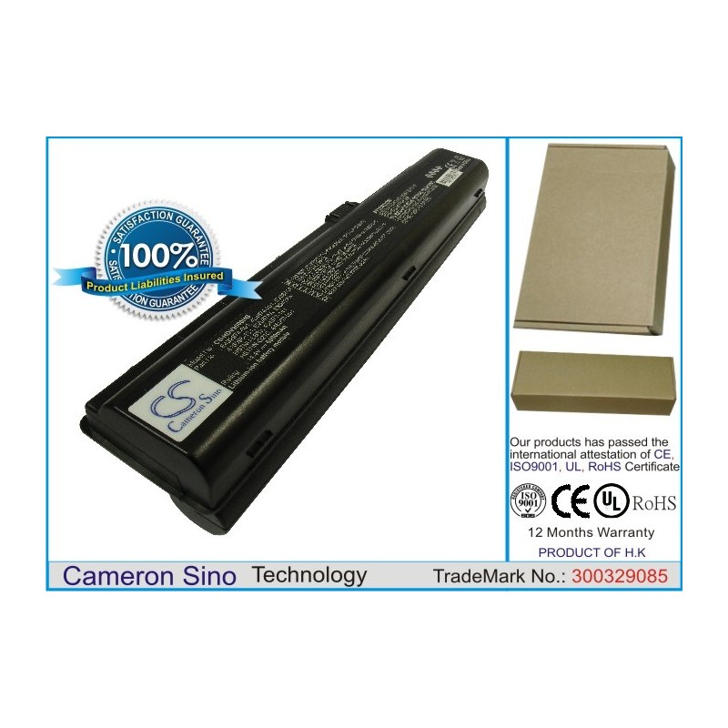 Batterie pour HP Pavilion dv9012TX (6600 mAh/95.04 Wh, 14.4 V)