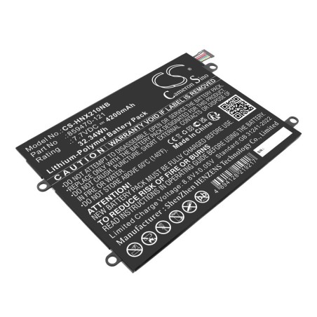 Batterie pour HP Notebook X2 10-P048NB (4200 mAh/32.34 Wh, 7.7 V)