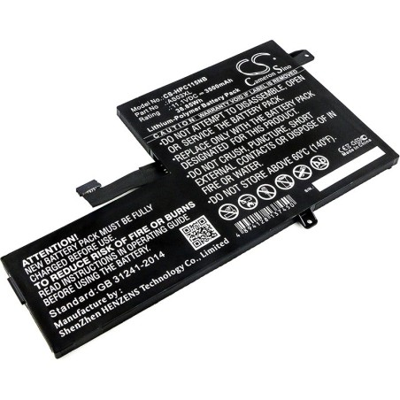 Batterie pour HP 1FX83UTABA (3500 mAh/38.85 Wh, 11.1 V)
