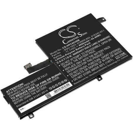 Batterie pour HP SQU-1603 (4000 mAh/44.4 Wh, 11.1 V)