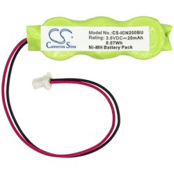 Batterie pour Intermec 6400 (20 mAh/0.07 Wh, 3.6 V)