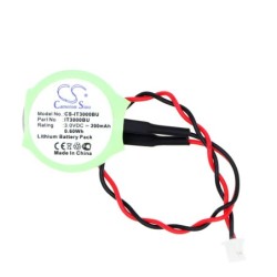 Batterie pour Casio IT3000m53e (200 mAh/0.6 Wh, 3 V)