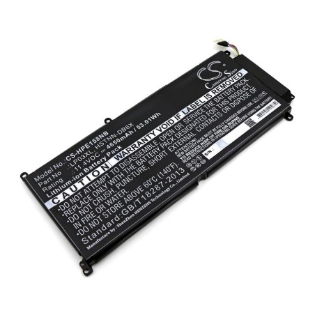 Batterie pour HP Envy 15-ae154na (4650 mAh/53.01 Wh, 11.4 V)