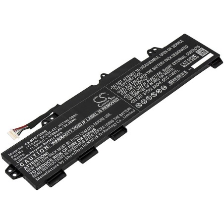 Batterie pour HP 3RS08UTABA (4700 mAh/54.29 Wh, 11.55 V)