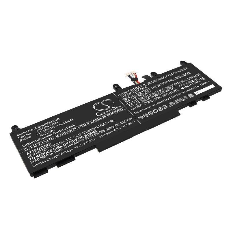 Batterie pour HP M64304-1D1 (4250 mAh/49.22 Wh, 11.58 V)