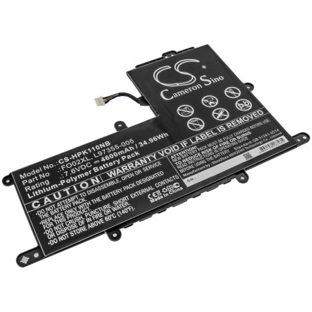 Batterie pour HP L97355-005 (4600 mAh/34.96 Wh, 7.6 V)
