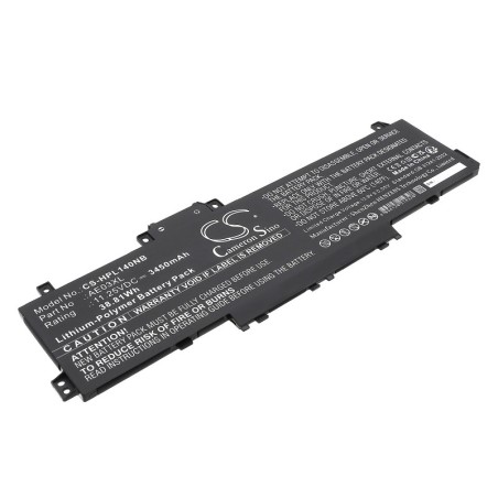 Batterie pour HP 14-EP0548NZ (3450 mAh/38.81 Wh, 11.25 V)