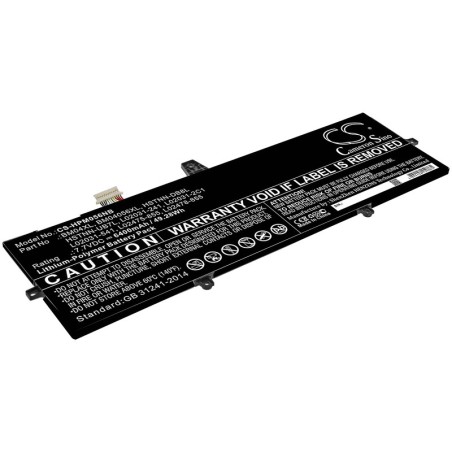Batterie pour HP L02478-855 (6400 mAh/49.28 Wh, 7.7 V)