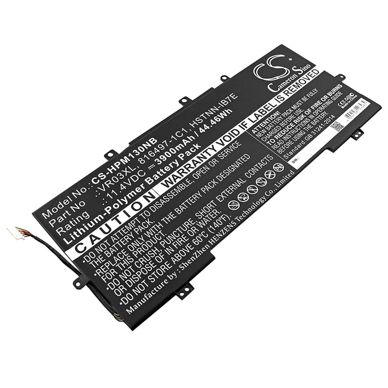 Batterie pour HP Envy 13-D005LA (3900 mAh/44.46 Wh, 11.4 V)