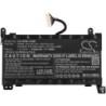 Batterie pour HP Omen 17-AN057UR (5300 mAh/77.38 Wh, 14.6 V)