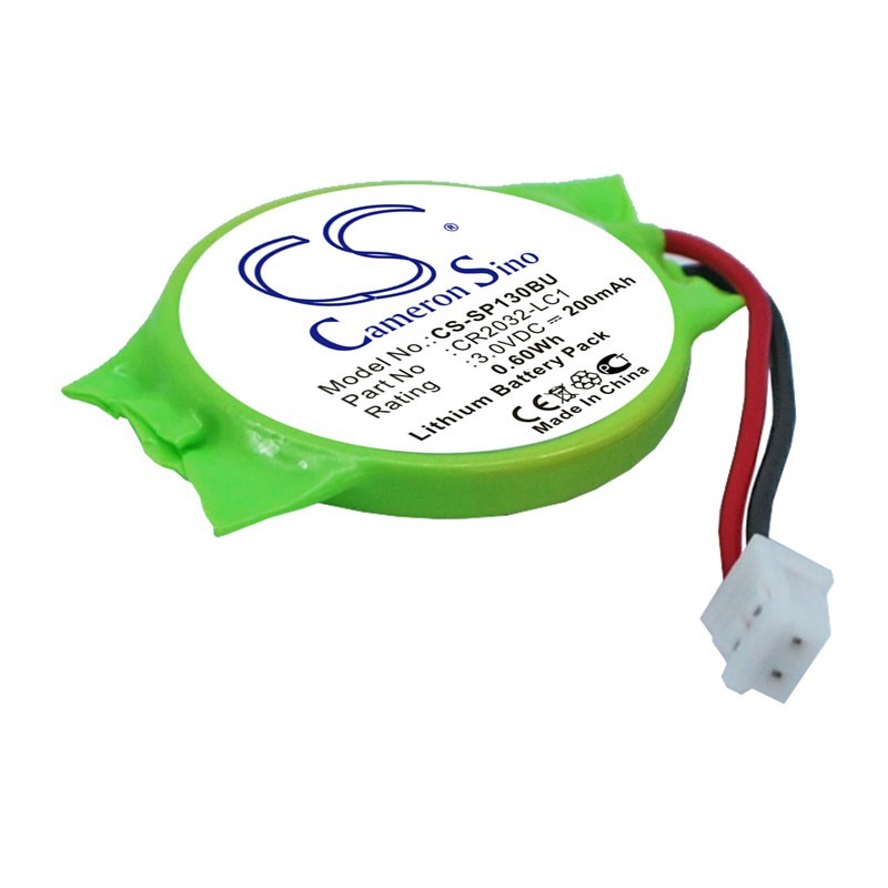 Batterie pour Sony CECHE01 (200 mAh/0.6 Wh, 3 V)