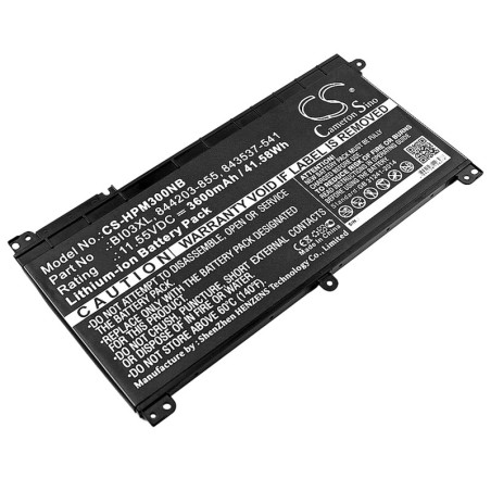 Batterie pour HP Stream 14-AX054SA (3600 mAh/41.58 Wh, 11.55 V)