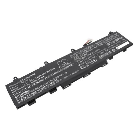 Batterie pour HP M12328-2C1 (3450 mAh/39.85 Wh, 11.55 V)