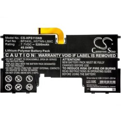 Batterie pour HP Spectre 13-AF039TU (5200 mAh/40.04 Wh, 7.7 V)