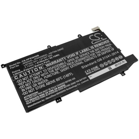 Batterie pour HP L97352-2D1 (8150 mAh/62.76 Wh, 7.7 V)