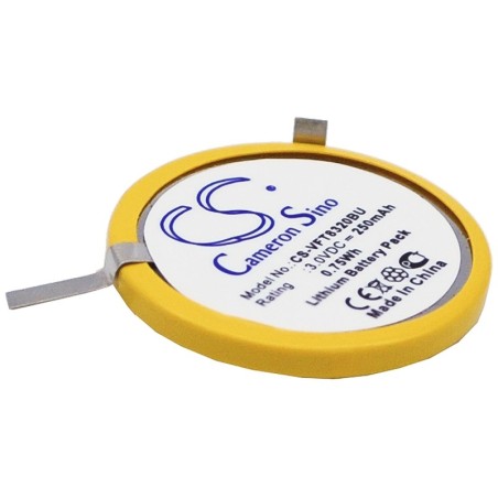 Batterie pour VeriFone NURIT 8320 (250 mAh/0.75 Wh, 3 V)