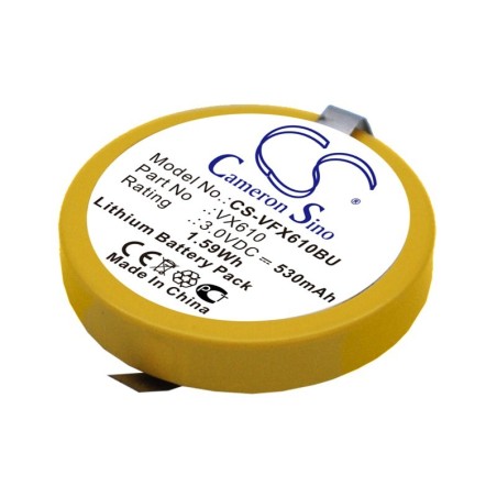 Batterie pour VeriFone VX610 (530 mAh/1.59 Wh, 3 V)