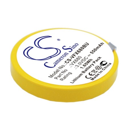 Batterie pour VeriFone VX680 (550 mAh/1.65 Wh, 3 V)