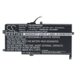 Batterie pour HP TPN-C103 (4050 mAh/59.94 Wh, 14.8 V)