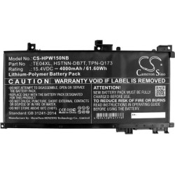 Batterie pour HP Pavilion 15-BC294NZ (4000 mAh/61.6 Wh, 15.4 V)