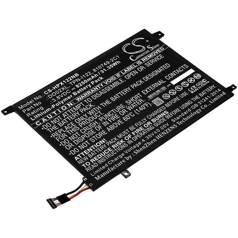 Batterie pour HP K5C45PA (8250 mAh/31.35 Wh, 3.8 V)