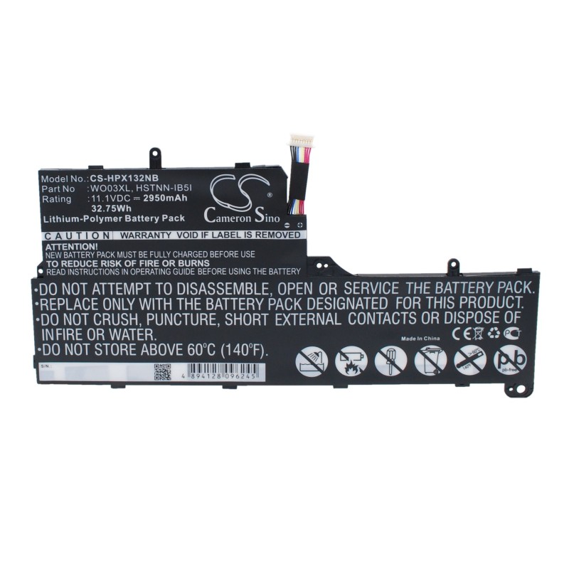 Batterie pour HP Split 13-M110EW (2950 mAh/32.75 Wh, 11.1 V)