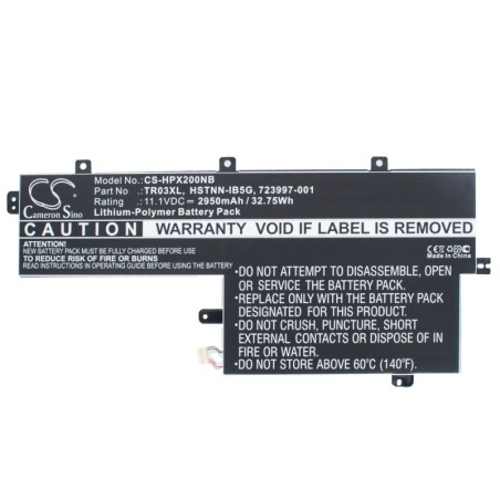 Batterie pour HP Split 13-G101XX X2 PC (2950 mAh/32.75 Wh, 11.1 V)