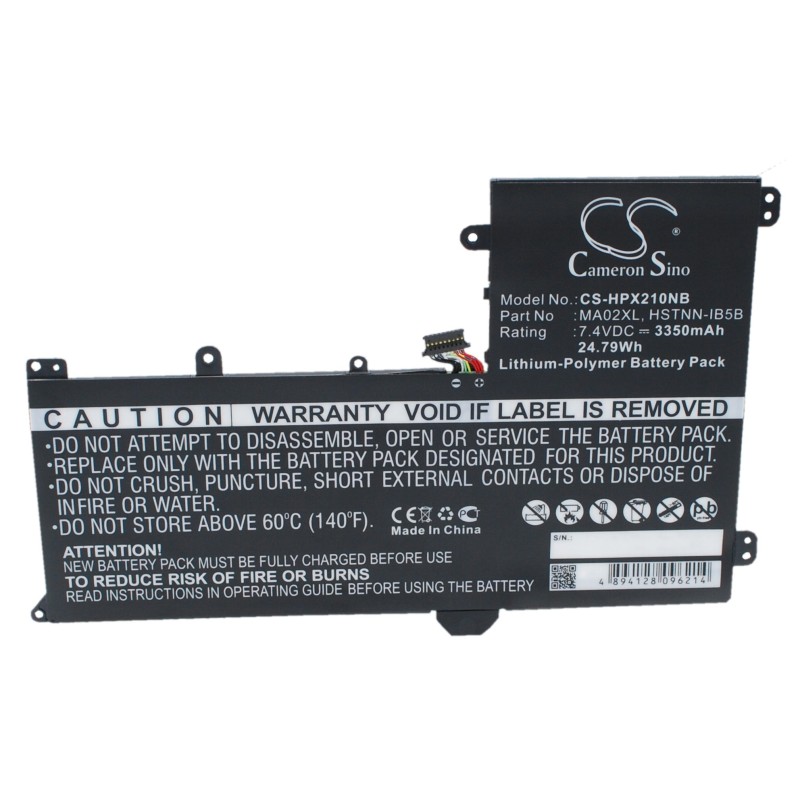 Batterie pour HP Ltpn-q127 (3350 mAh/24.79 Wh, 7.4 V)