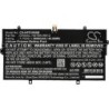Batterie pour HP X5V50AA (5800 mAh/44.66 Wh, 7.7 V)