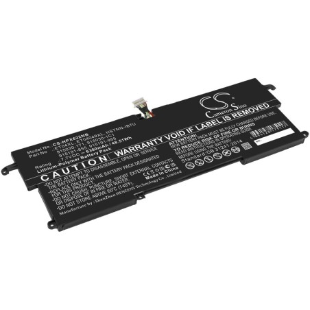 Batterie pour HP ET04049XL (6300 mAh/48.51 Wh, 7.7 V)